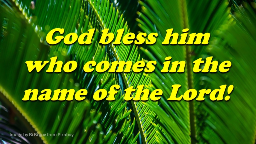 Sunday Worship 29th March 2026